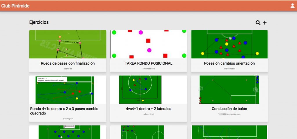 Software web de control de entrenamiento y competición de fútbol y su aplicación en un contexto real.