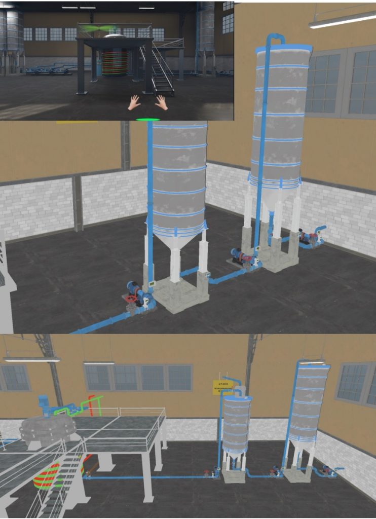 PI – 171 VIRTUALREC: Procesos de mantenimiento y puesta en marcha de reactores químicos en VR
